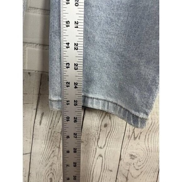 So High Rise Straight Distressed Blue Jeans Women's Juniors Size 9/29W - Picture 9 of 12